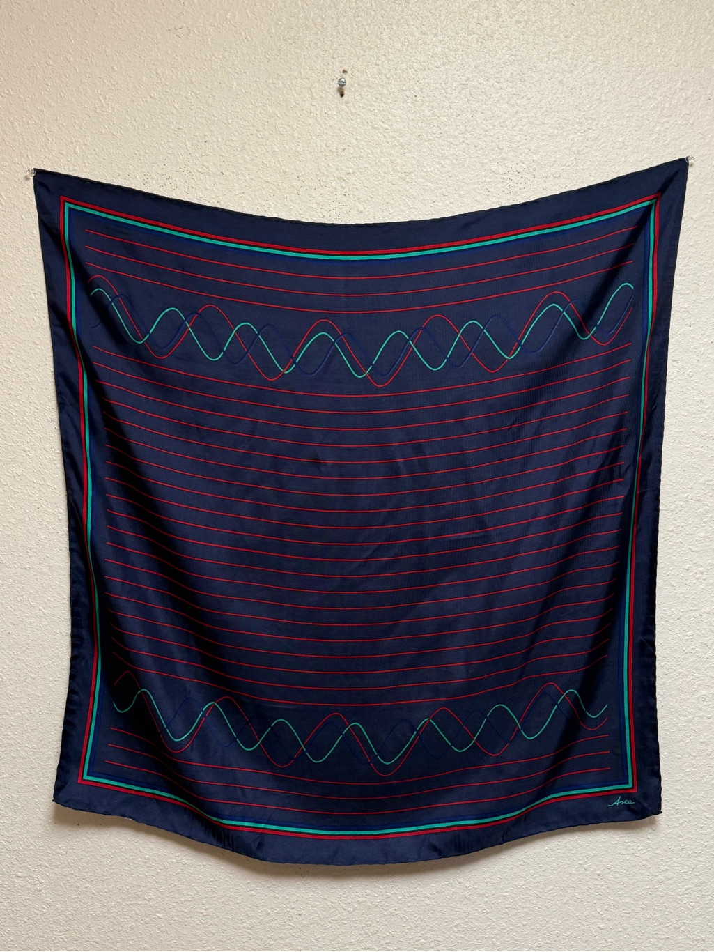 Vintage Silk Scarf